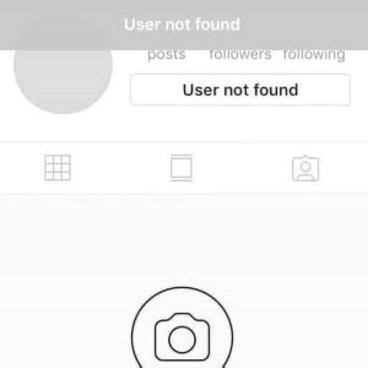 「インスタアカウントユーザーは見つかりません」—ブロックの可能性は？